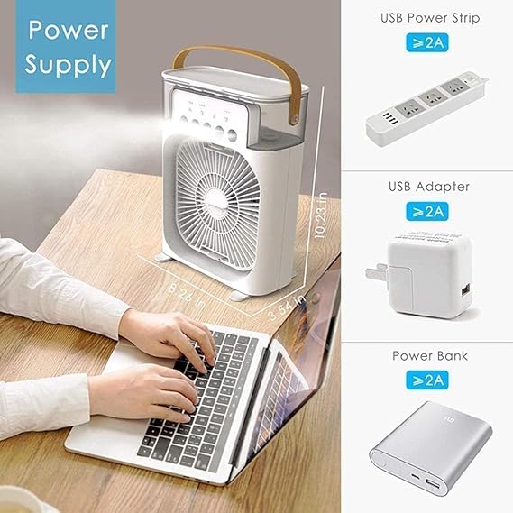 Portable Mini Cooler USB Powered - Stay Cool Anywhere!